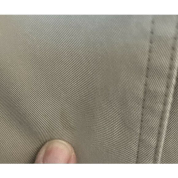 Anne Klein Women’s s Rain Car 3-Season  Coat Jacket Tan Khaki Hip Length Size M - Picture 12 of 12